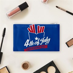 USA fries 4july Cosmetic Bag (Small) from ArtsNow.com Back