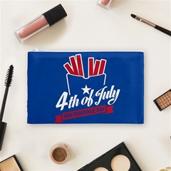 USA fries 4july Cosmetic Bag (Medium) from ArtsNow.com Front