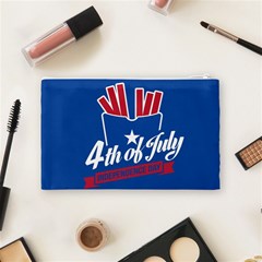 USA fries 4july Cosmetic Bag (Medium) from ArtsNow.com Back