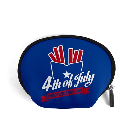 USA fries 4july Accessory Pouch (Small) from ArtsNow.com Front