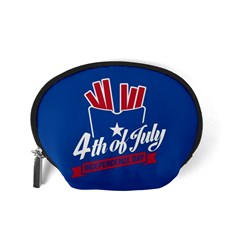 USA fries 4july Accessory Pouch (Small) from ArtsNow.com Back