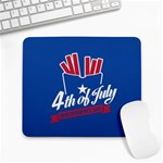 USA fries 4july Large Mouse Pad (Rectangle)