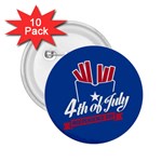 USA fries 4july 2.25  Button (10 pack)