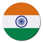 Indian Flag Round Mousepad
