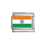Indian Flag Italian Charm (9mm)