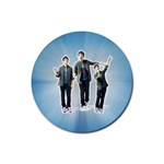 Jonas-Brothers-the-jonas-brothers-1409578-1024-768 Rubber Round Coaster (4 pack)