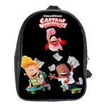 The Amazing World of Gumball 100% Genuine Leather XL School Backpack School Bag (XL)