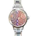 Soul-Blending Round Italian Charm Watch