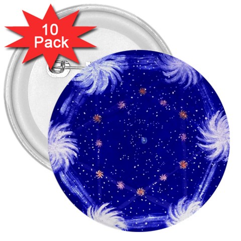 StarMap 3  Button (10 pack) from ArtsNow.com Front