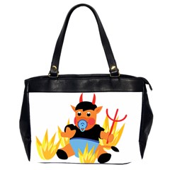 Devil Baby Oversize Office Handbag (2 Sides) from ArtsNow.com Front