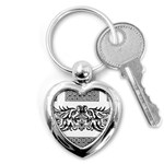 Celtic Dragons Key Chain (Heart)