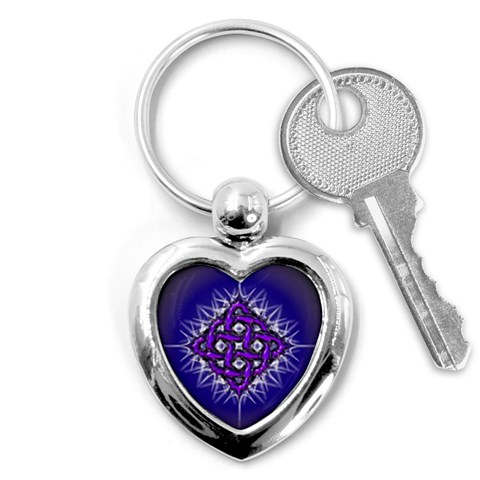 Celectric Knot Key Chain (Heart) from ArtsNow.com Front