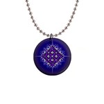 Celectric Knot 1  Button Necklace