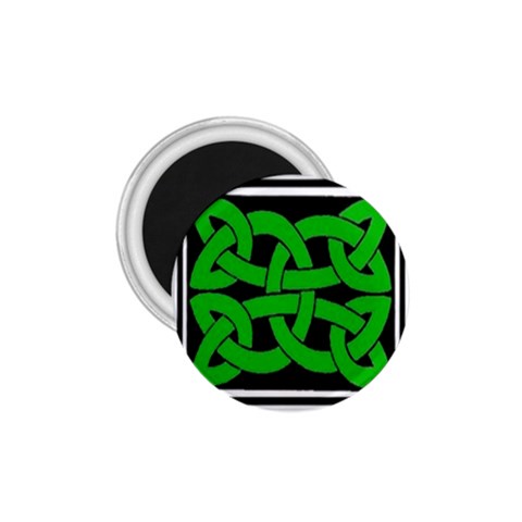 Celtic Knot_Green 1.75  Magnet from ArtsNow.com Front