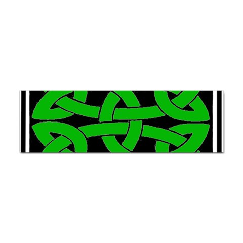 Celtic Knot_Green Sticker Bumper (100 pack) from ArtsNow.com Front