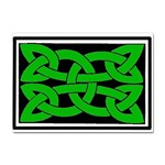 Celtic Knot_Green Sticker A4 (100 pack)