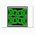 Celtic Knot_Green Postcard 4 x 6  (Pkg of 10)
