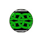 Celtic Knot_Green Hat Clip Ball Marker (4 pack)