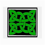 Celtic Knot_Green Glasses Cloth