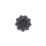 Celtic Mandala B&W 1  Mini Magnet