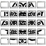 Celtic Mandala B&W 9mm Italian Charm (25 pack)