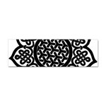 Celtic Mandala B&W Sticker Bumper (100 pack)