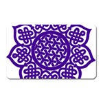 Celtic Mandala_violet Magnet (Rectangular)
