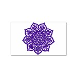 Celtic Mandala_violet Sticker Rectangular (10 pack)
