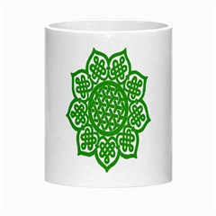 Celtic Mandala_green Morph Mug from ArtsNow.com Center
