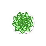 Celtic Mandala_green Golf Ball Marker