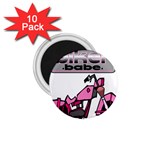 Biker Babe 1.75  Magnets (10 pack) 