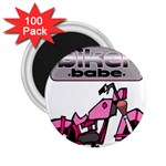 Biker Babe 2.25  Magnets (100 pack) 