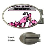 Biker Babe Money Clips (Oval) 