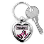 Biker Babe Key Chains (Heart) 