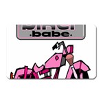 Biker Babe Magnet (Rectangular)