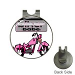 Biker Babe Hat Clips with Golf Markers