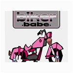 Biker Babe Small Glasses Cloth