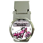 Biker Babe Money Clip Watches