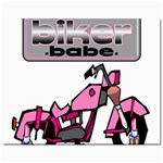 Biker Babe Mini Button Earrings