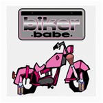 Biker Babe Medium Glasses Cloth (2-Side)