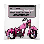 Biker Babe Standard Cushion Case (Two Sides)