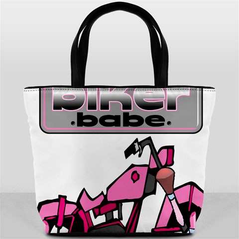 Biker Babe Bucket Bags from ArtsNow.com Front