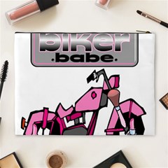 Biker Babe Cosmetic Bag (XL) from ArtsNow.com Back