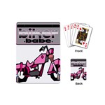 Biker Babe Playing Cards (Mini) 