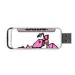 Biker Babe Portable USB Flash (One Side)