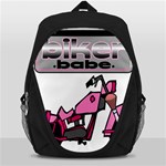 Biker Babe Backpack Bag