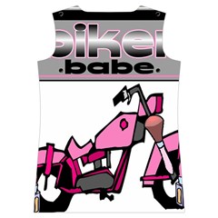 Biker Babe Women s Basketball Tank Top from ArtsNow.com Back