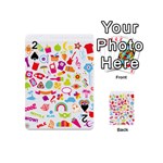 hipster kawaii  Playing Cards 54 (Mini)