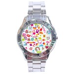 hipster kawaii  Stainless Steel Analogue Watch