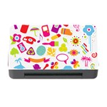 hipster kawaii  Memory Card Reader with CF